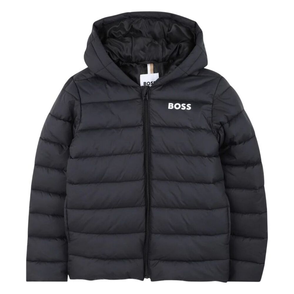 Boss Childrens/Kids Puffer Jacket / Black